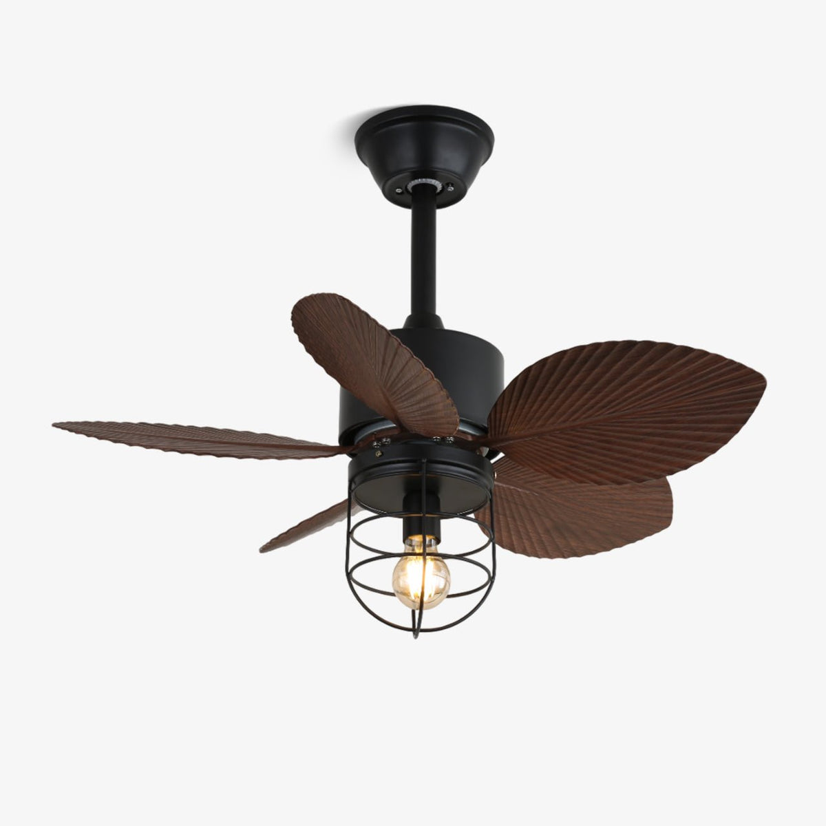 Viraenaine ventilador de techo con luz industrial