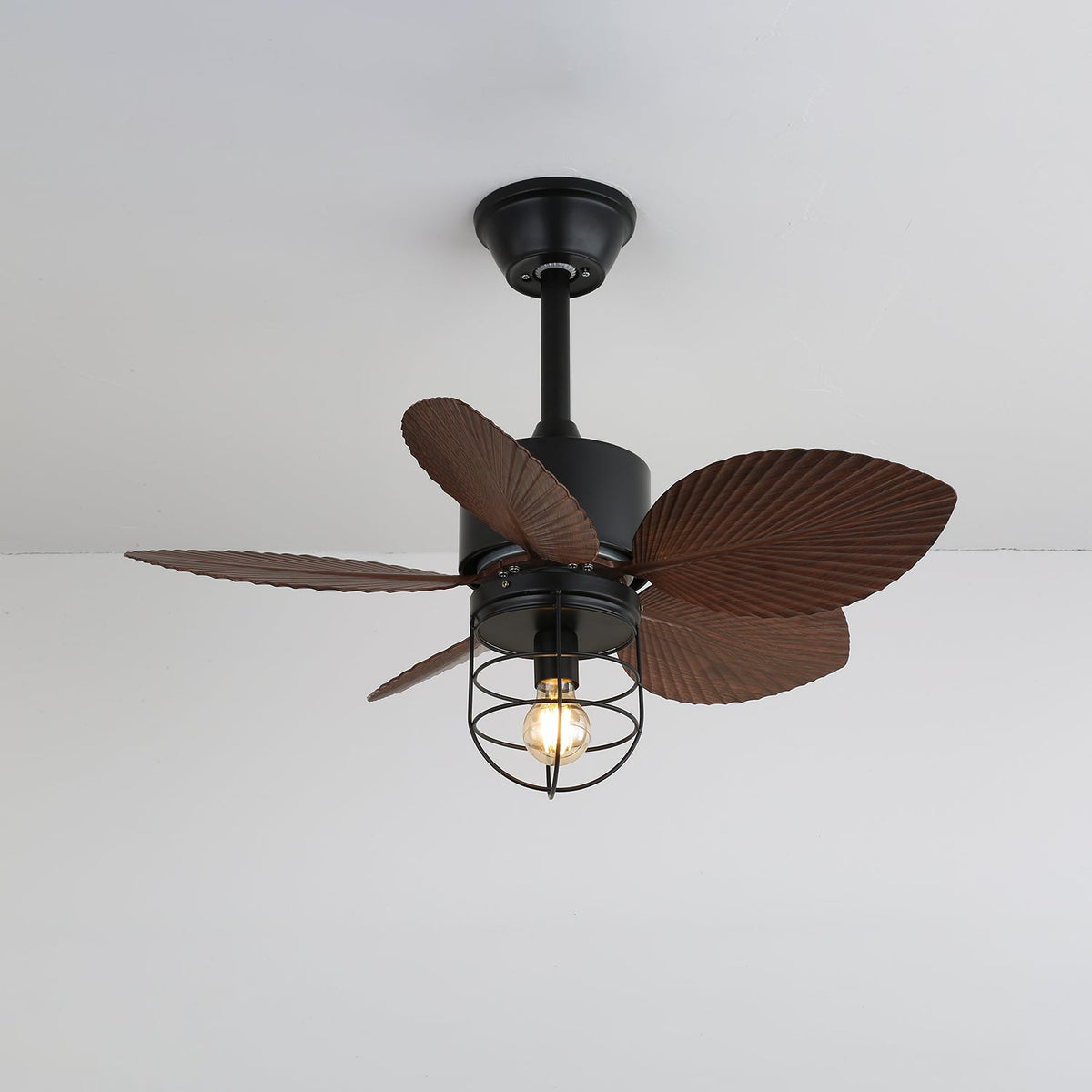 Viraenaine ventilador de techo con luz industrial