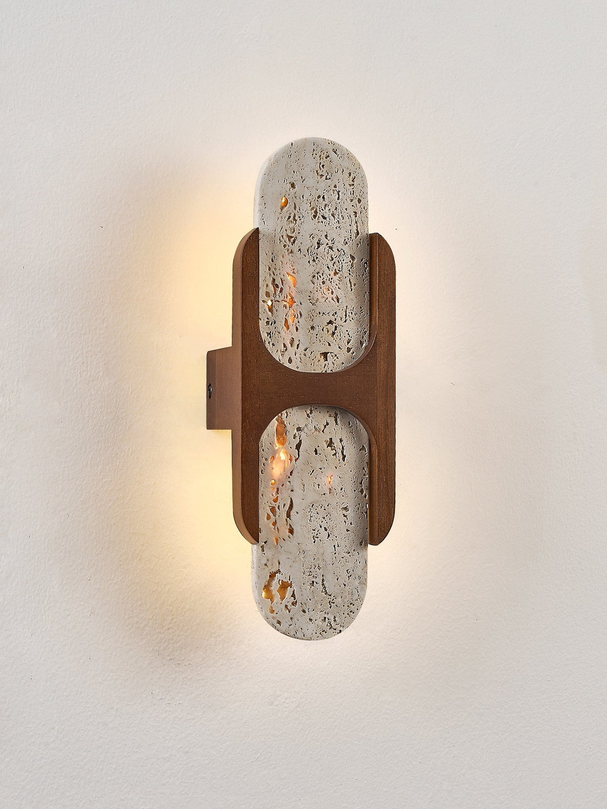 Valarise aplique de pared travertino