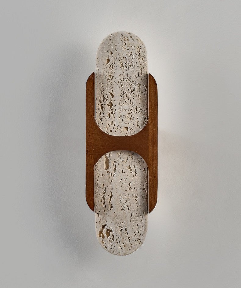 Valarise aplique de pared travertino