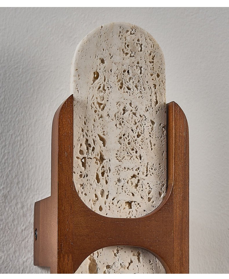 Valarise aplique de pared travertino