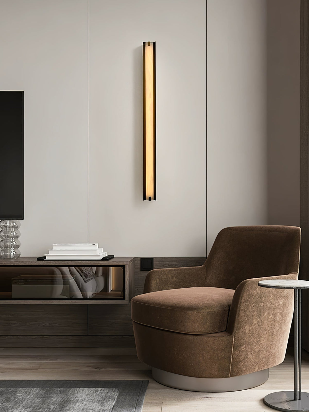 Tebris alabastro aplique de pared