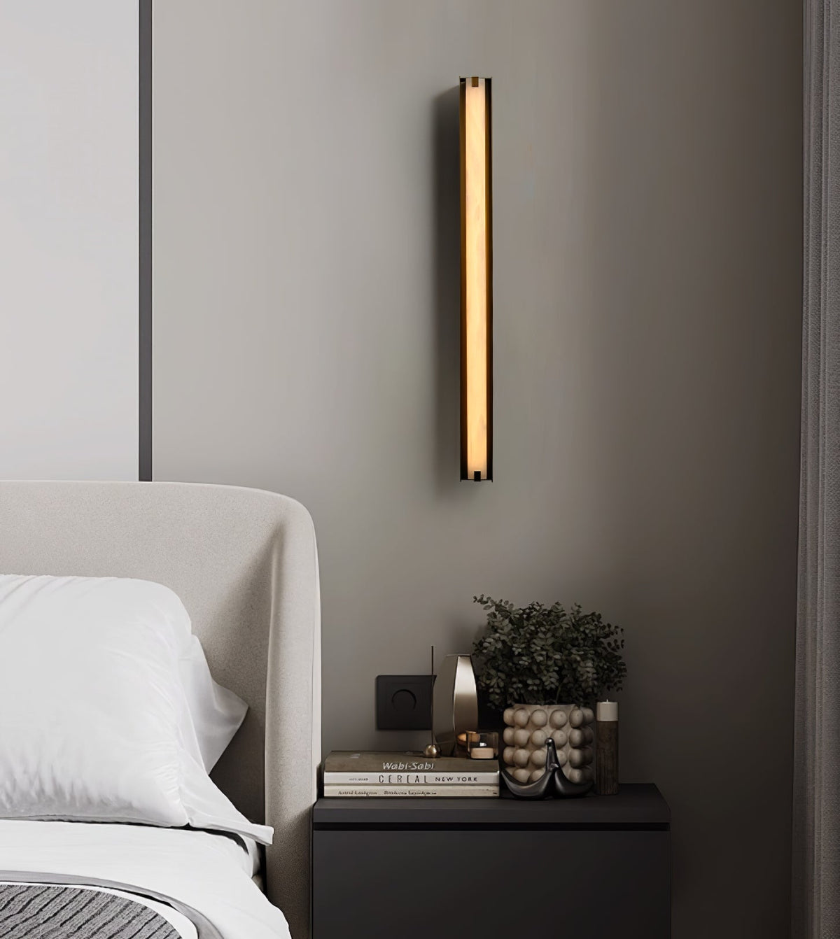 Tebris alabastro aplique de pared