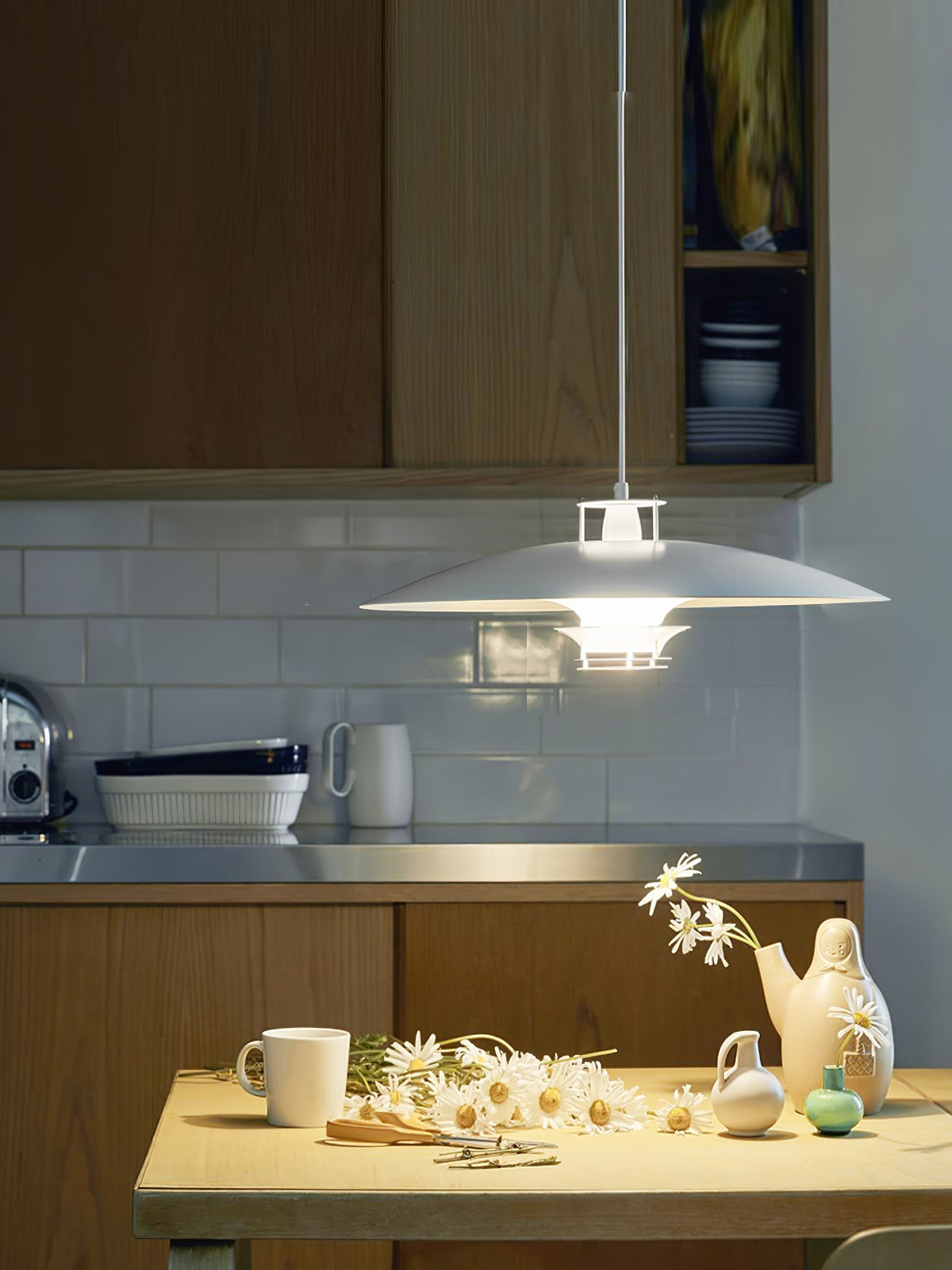 Feraaya lámpara colgante moderna de aluminio