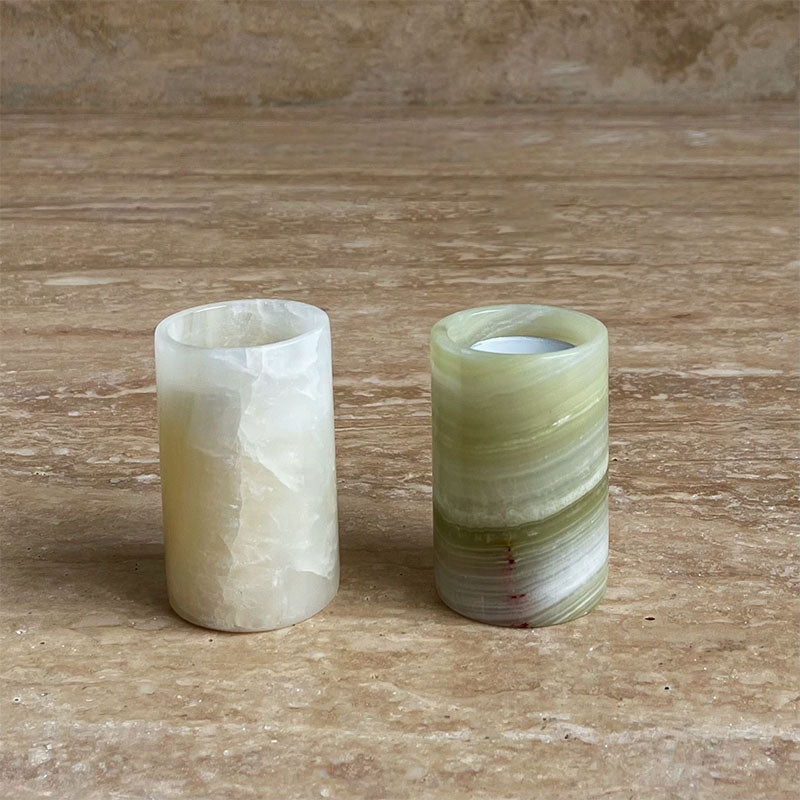 Cireian Jade Holder de Velas