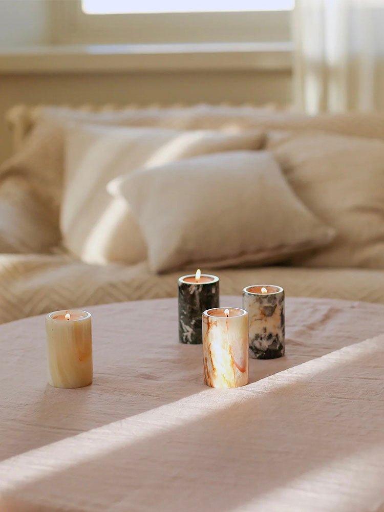 Cireian Jade Holder de Velas