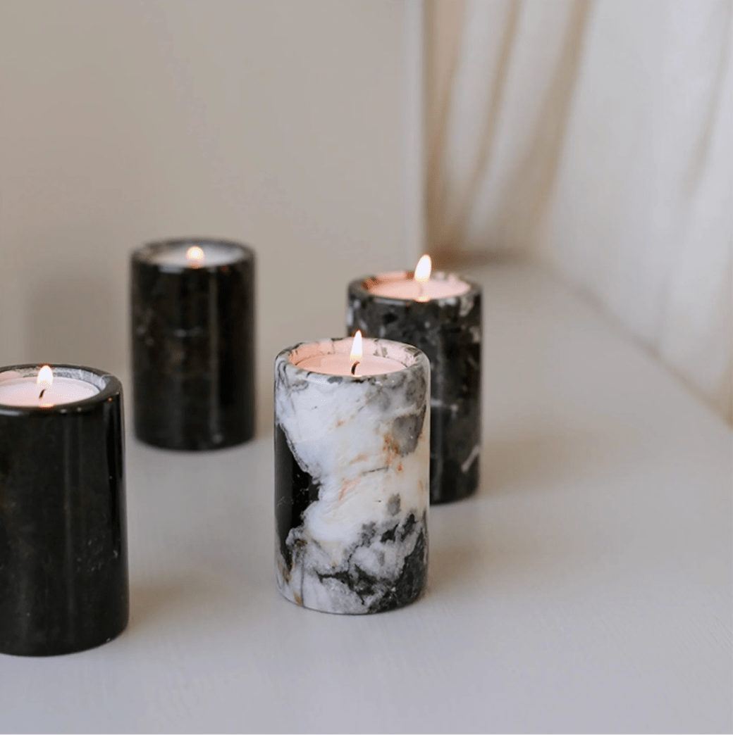 Cireian Jade Holder de Velas