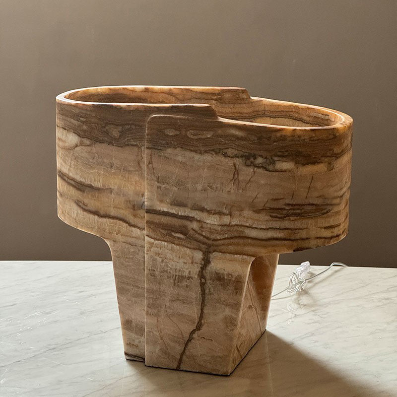Siaria lámpara de mesa con textura