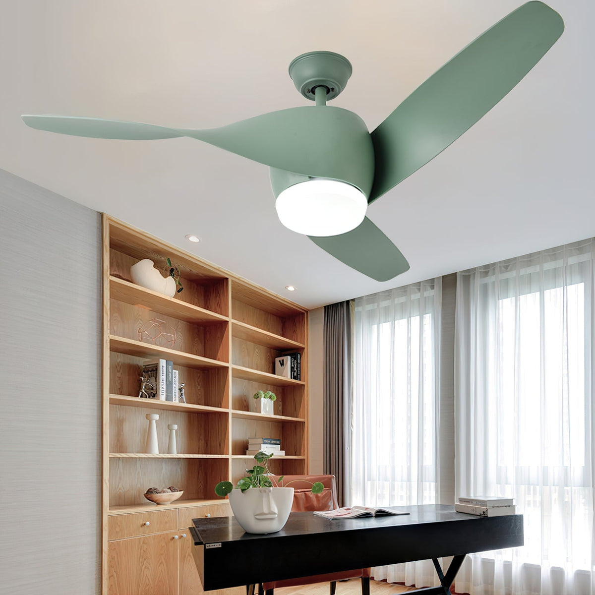 Liororeon ventilador de techo con luz