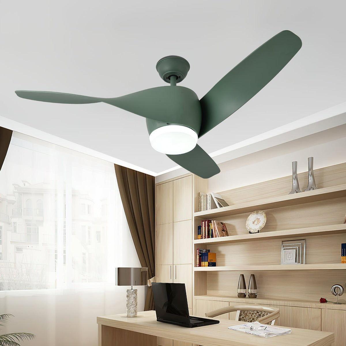Liororeon ventilador de techo con luz