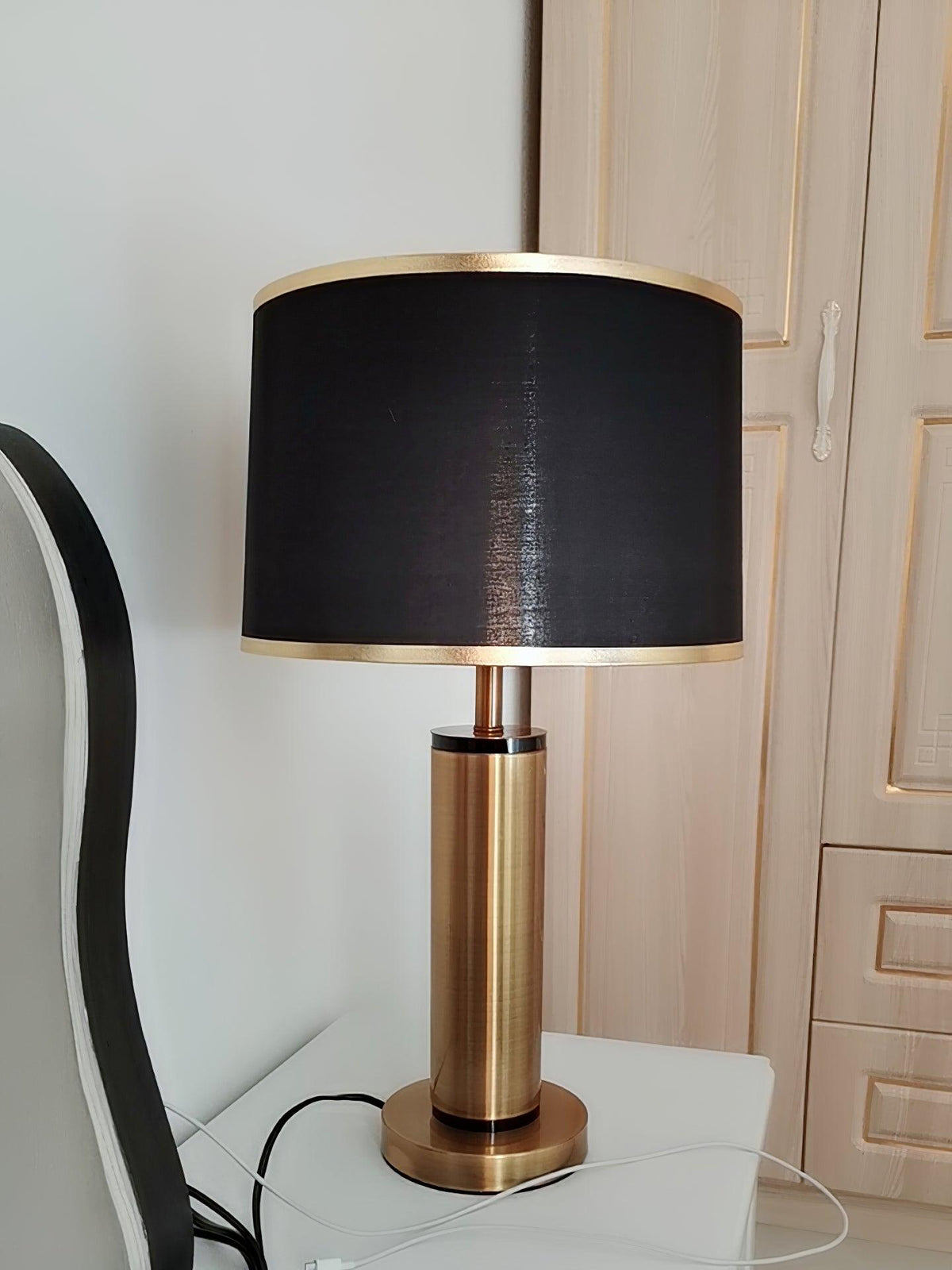 Cur lámpara de mesa moderna