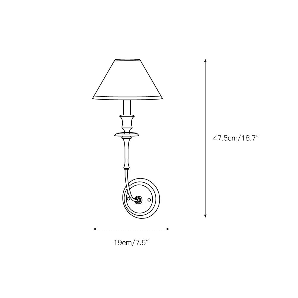 Viraarine aplique de pared