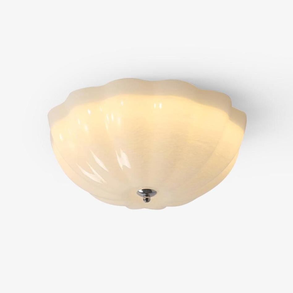 Etta lámpara de techo vidrio Jelly Opalescente para dormitorio