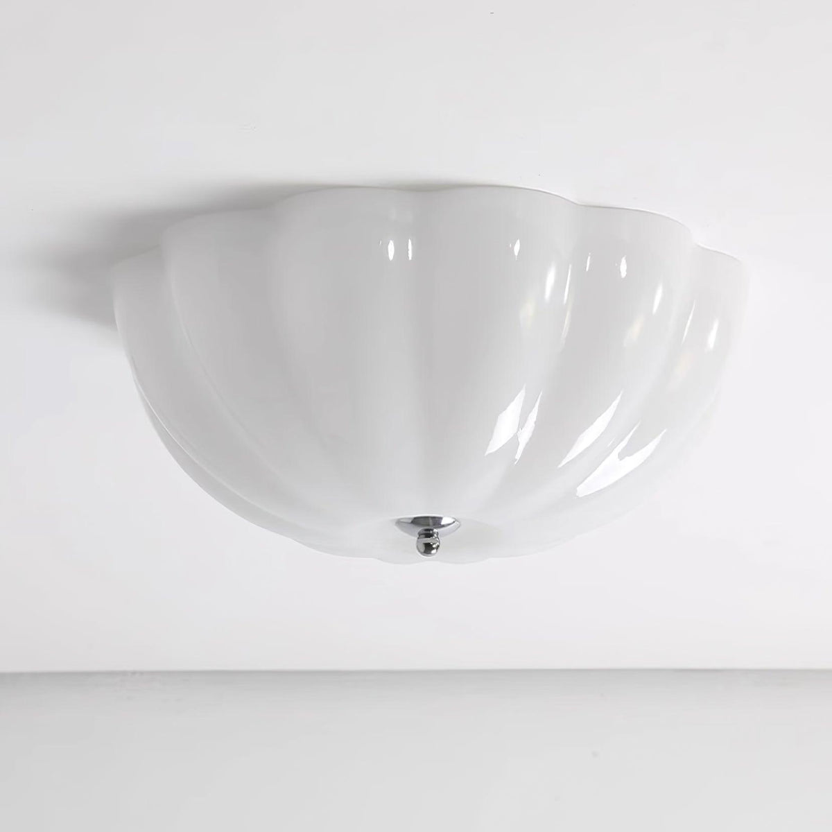 Etta lámpara de techo vidrio Jelly Opalescente para dormitorio