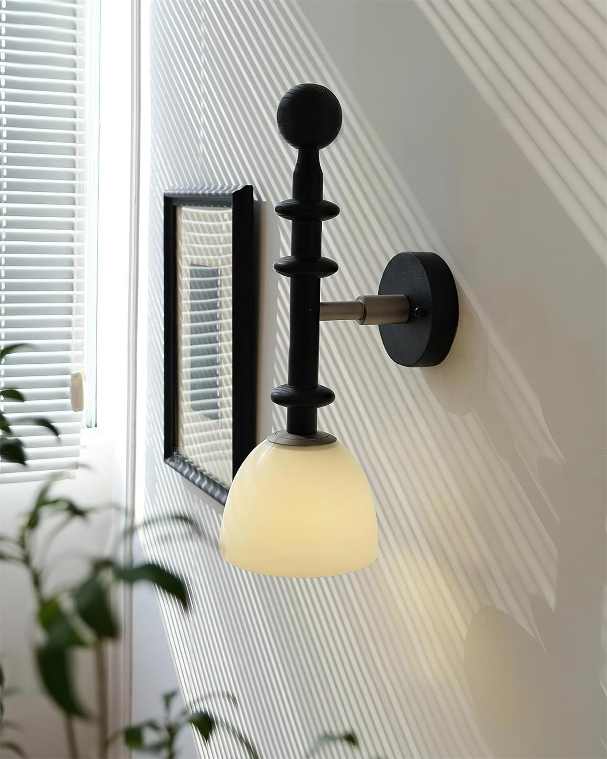 Aldorelia aplique de pared moderno de madera
