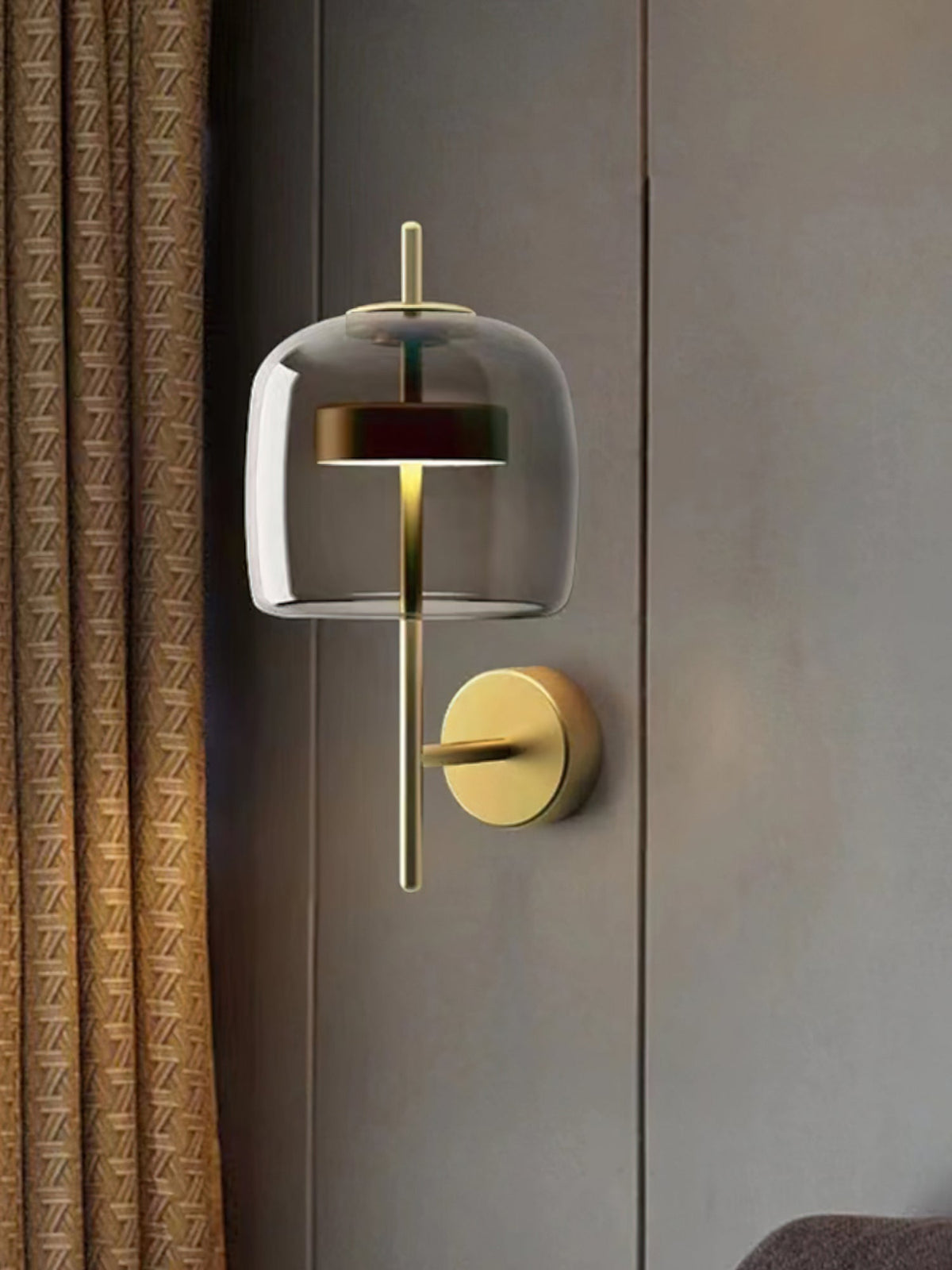 Caless aplique de pared de vidrio nórdico premium artístico