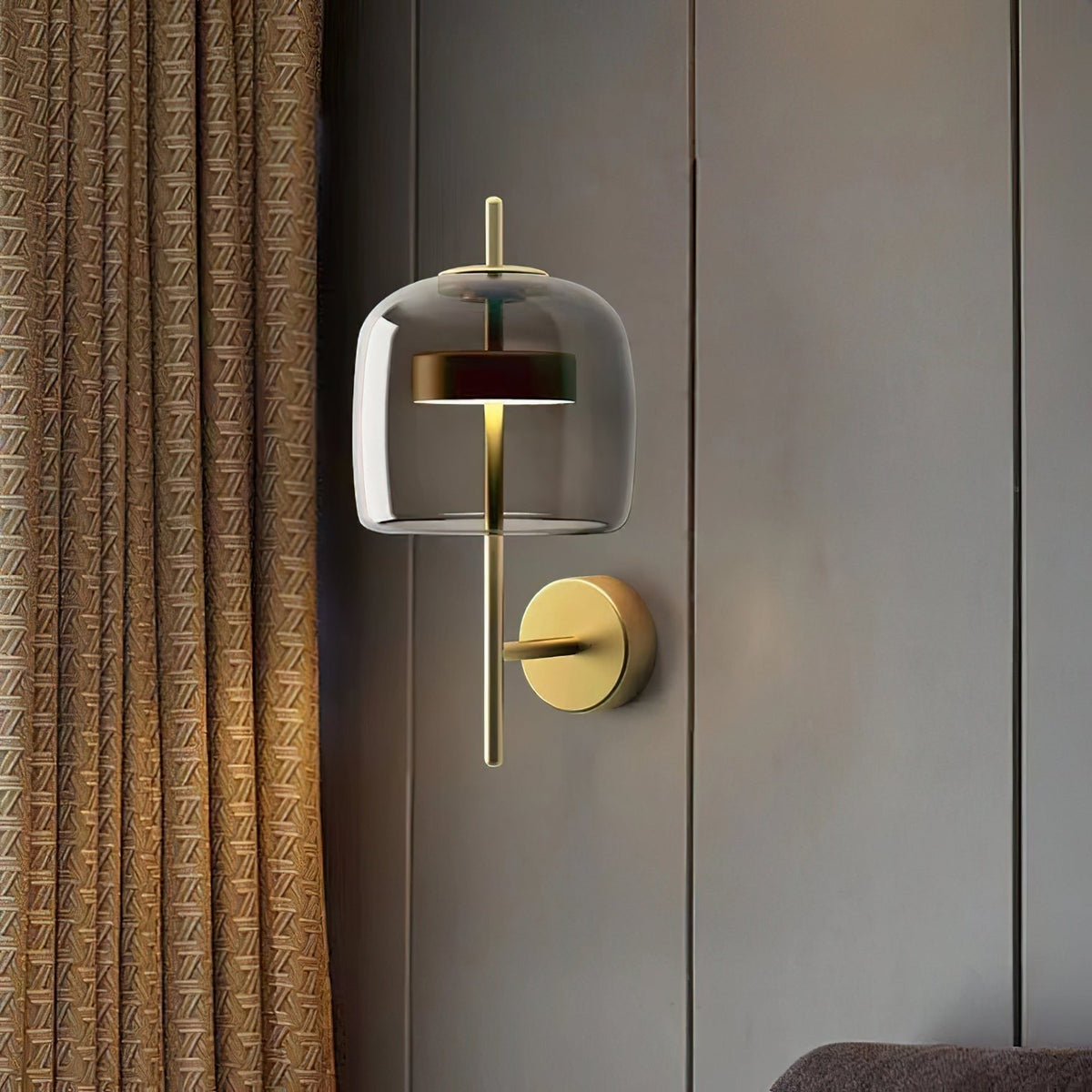 Caless aplique de pared de vidrio nórdico premium artístico