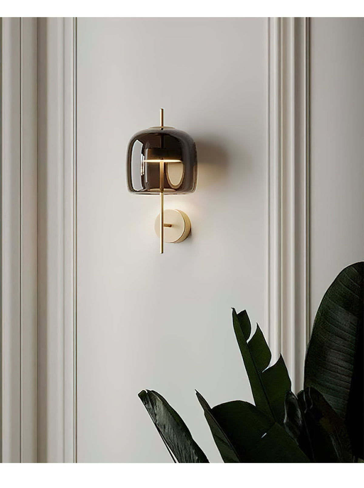 Caless aplique de pared de vidrio nórdico premium artístico
