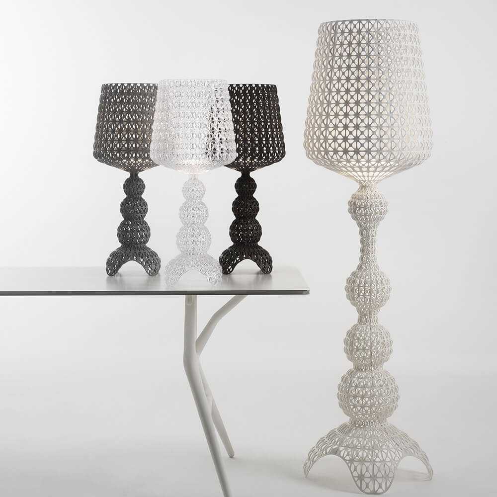 Lilah lámpara de mesa de acrílico de lujo