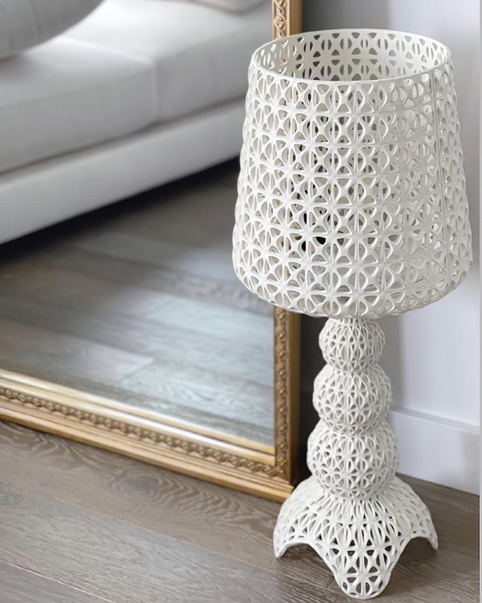 Lilah lámpara de mesa de acrílico de lujo