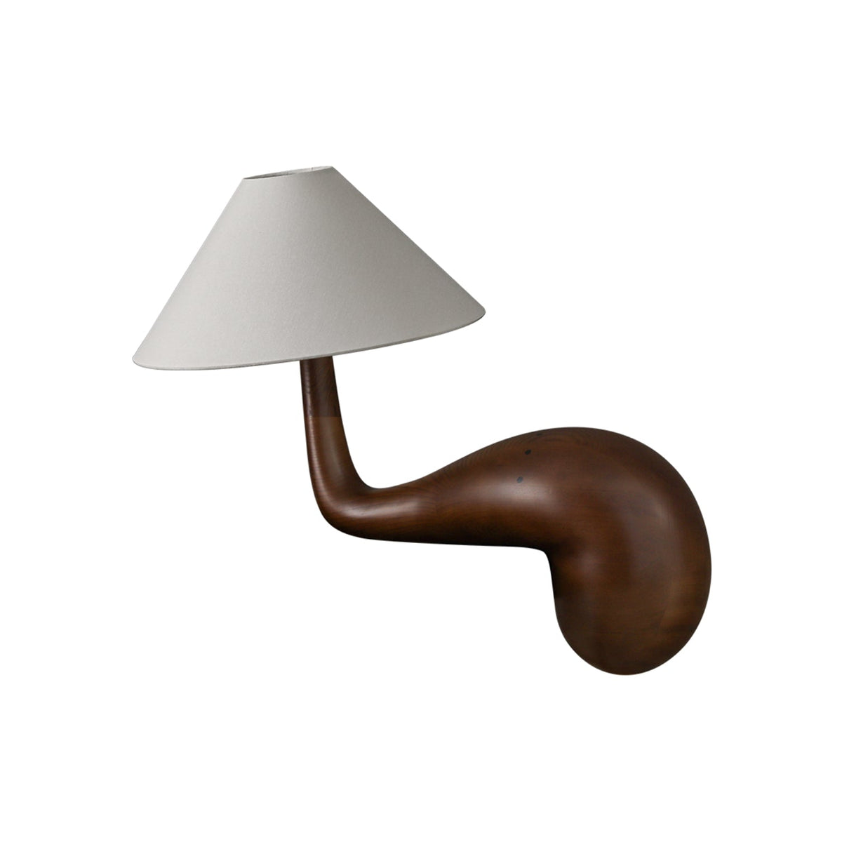 Solisise lámpara de mesa artística de madera