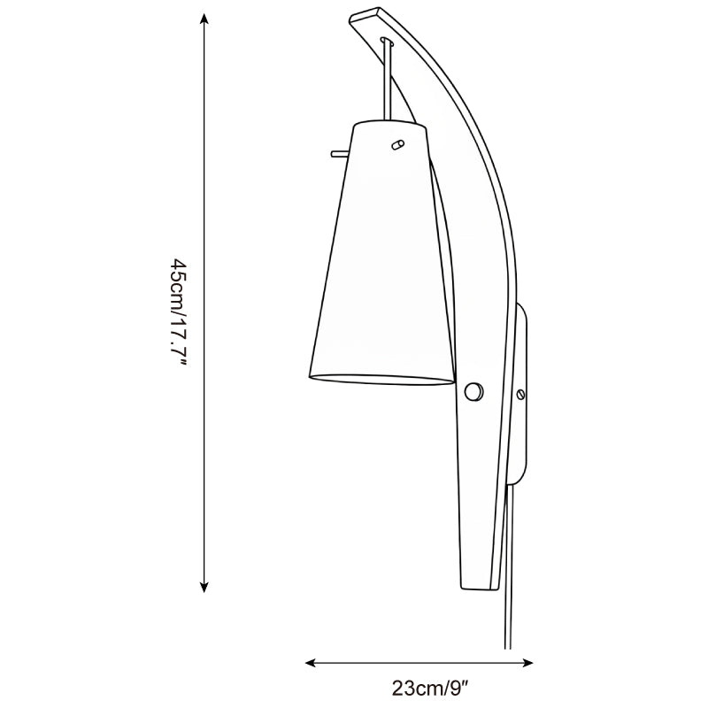 Norenaria aplique de pared