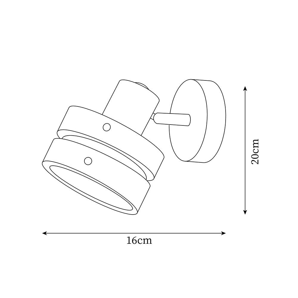 Geomy aplique de pared