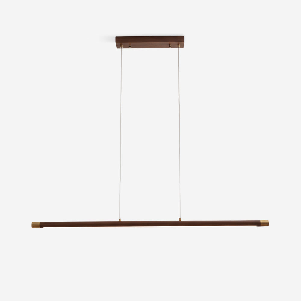 Dash lámpara colgante de madera lineal