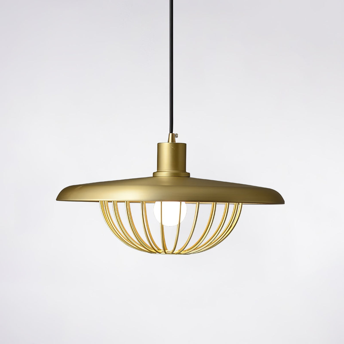 Rinoira lámpara colgante de madera estilo retro vintage