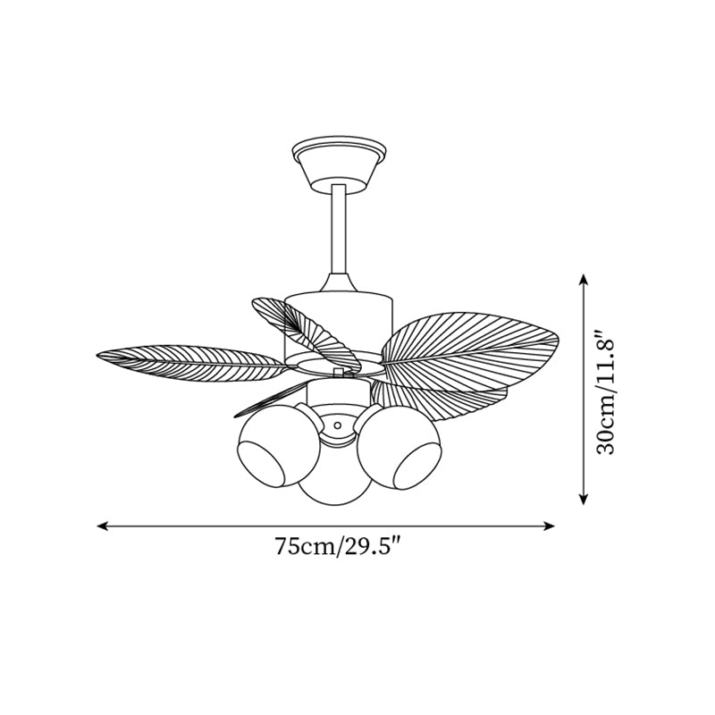 Avenineria ventilador de techo con luz