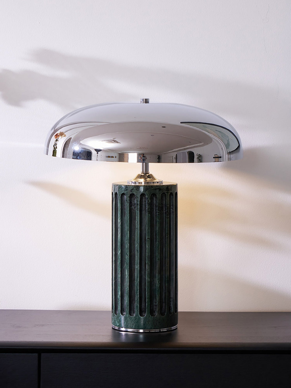 Zenith lámpara de mesa moderna de mármol