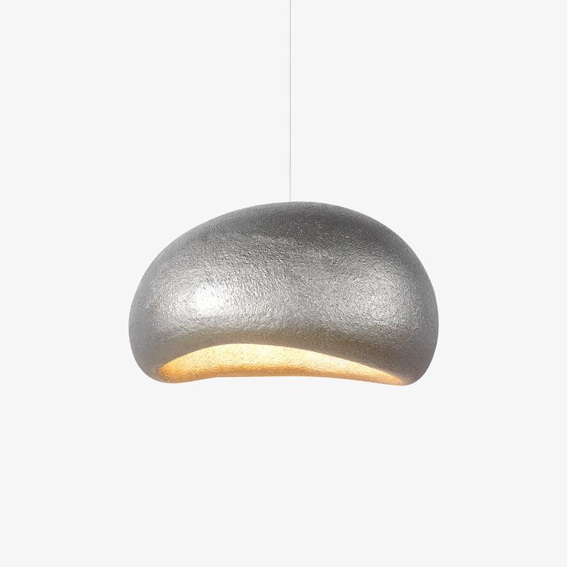 Lámpara colgante Pebble Inspired Organic Form Soft resplandor moderna artística