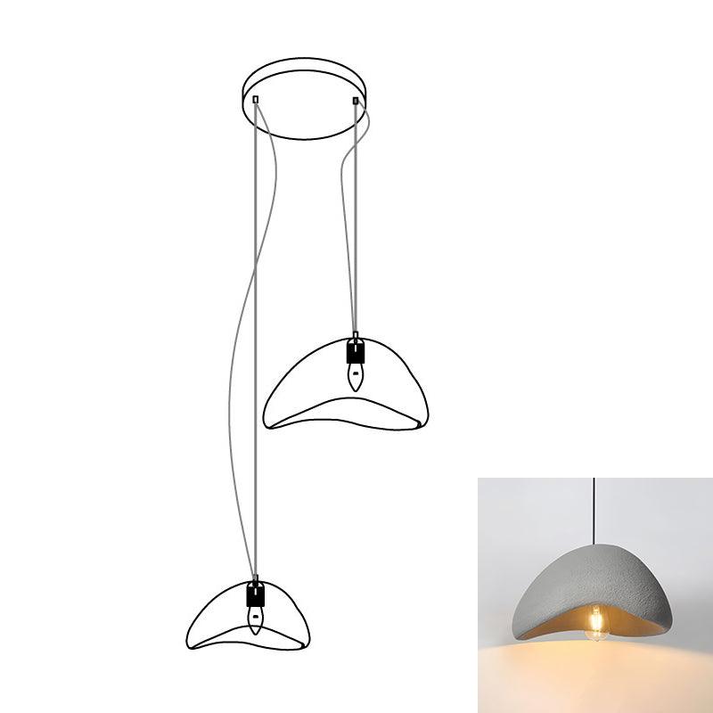 Fentor lámpara colgante blanca minimalista
