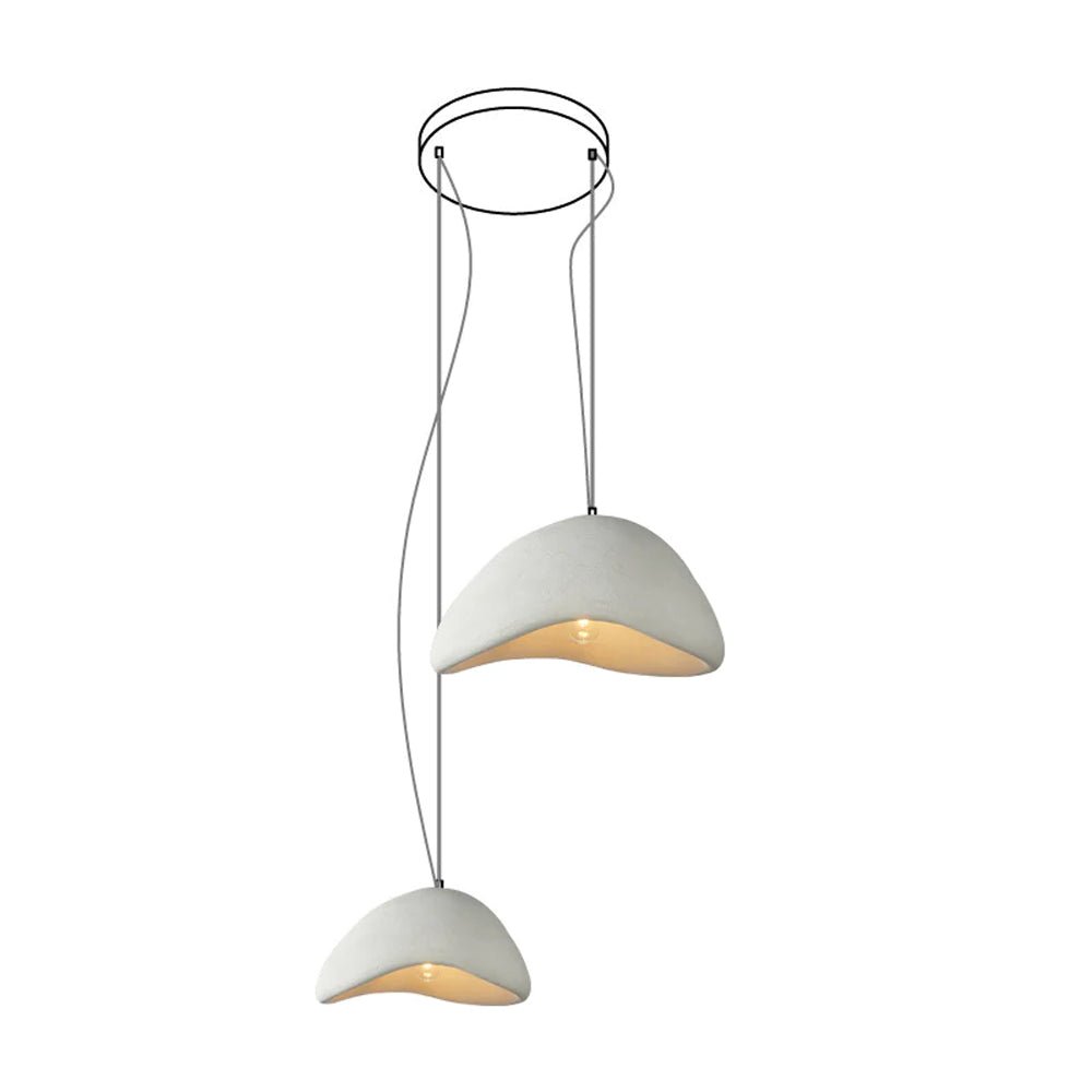 Fentor lámpara colgante blanca minimalista