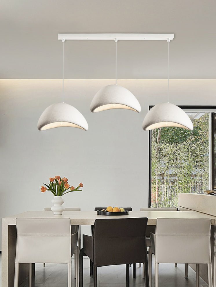 Fentor lámpara colgante blanca minimalista