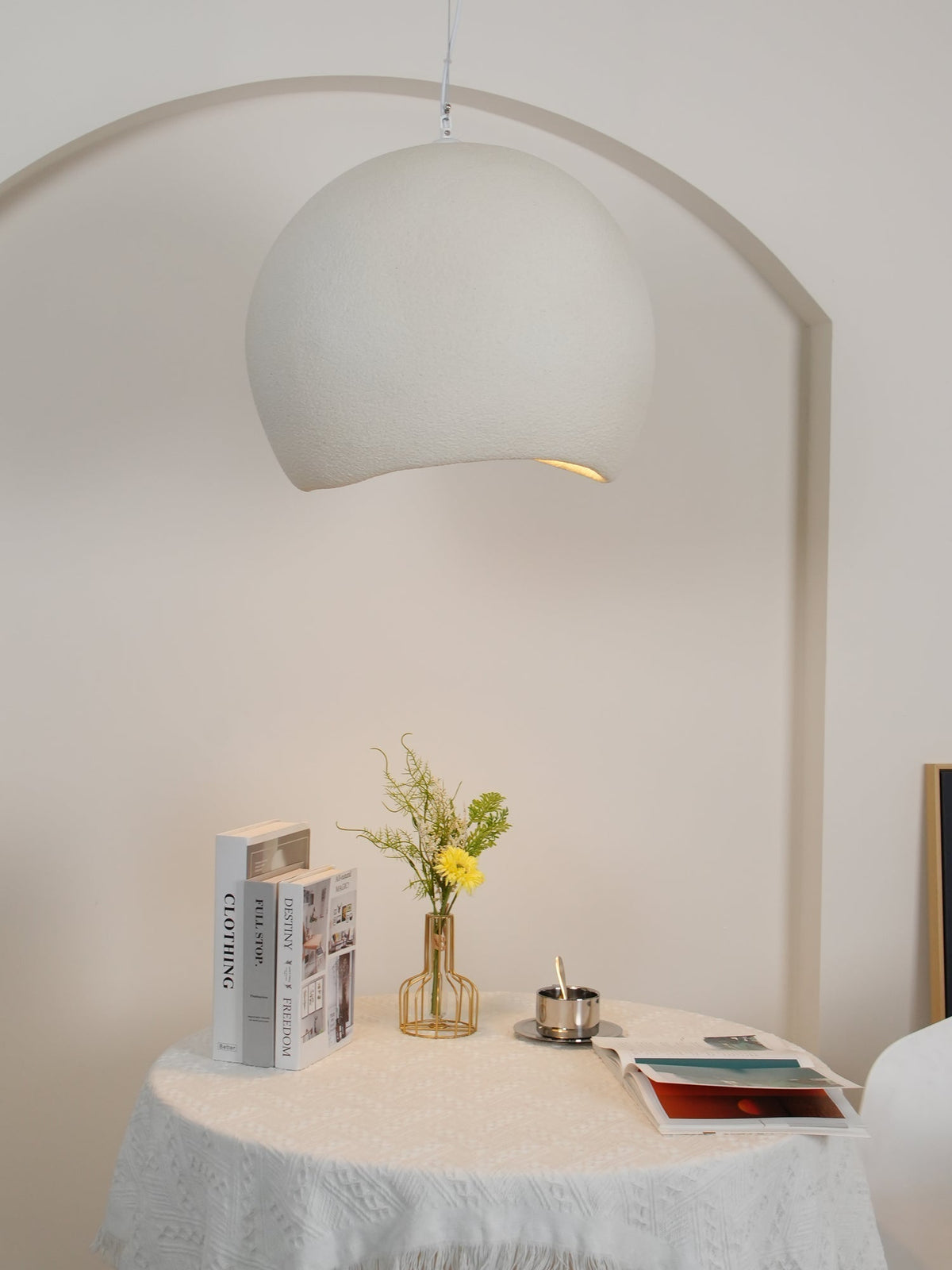 Reloza lámpara colgante moderna minimalista de resina