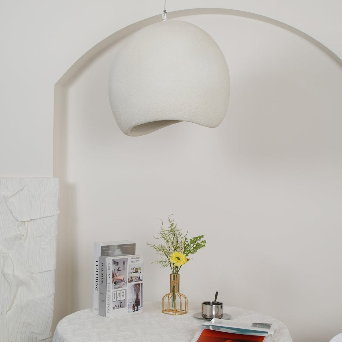 Reloza lámpara colgante moderna minimalista de resina