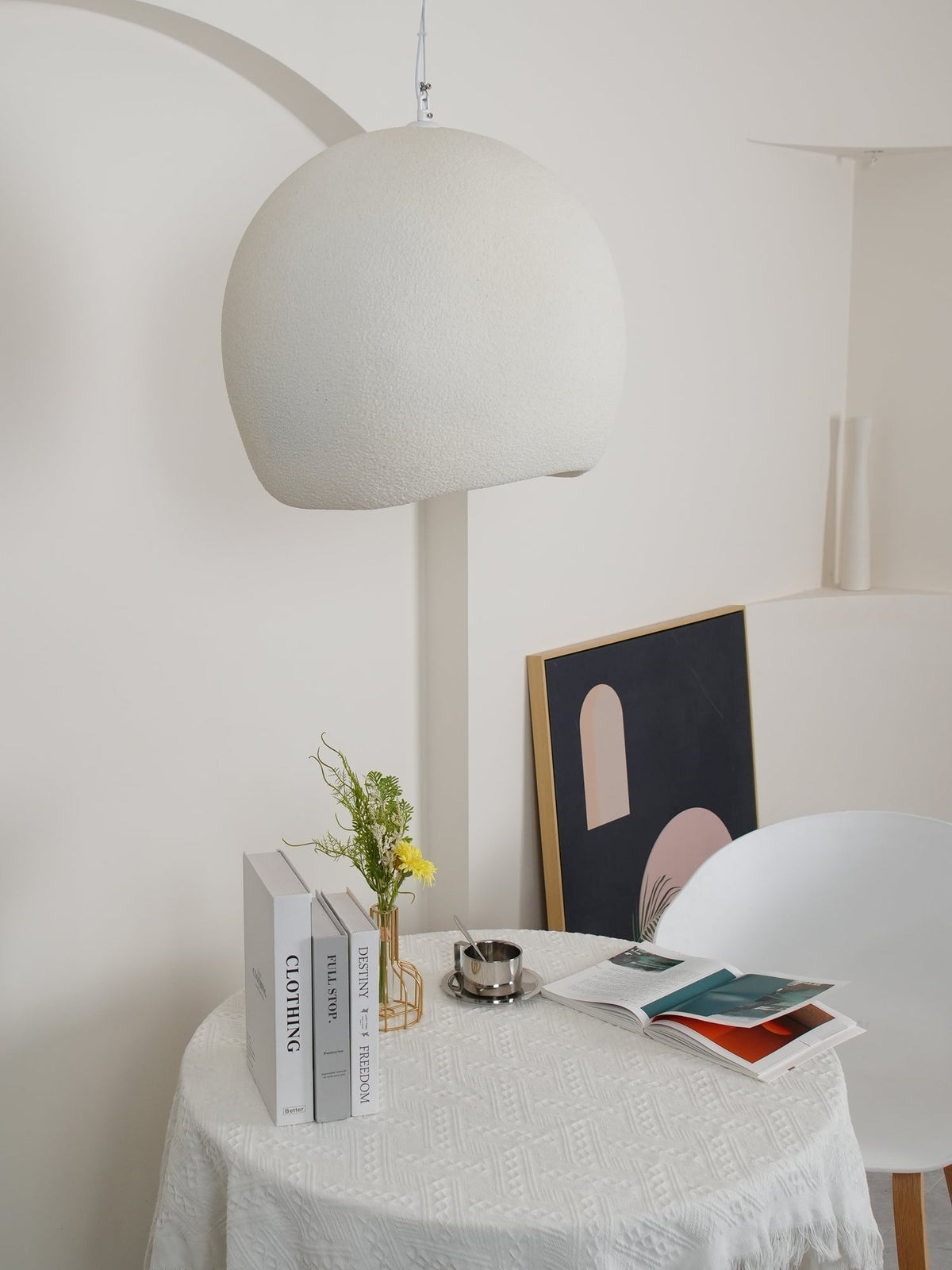 Reloza lámpara colgante moderna minimalista de resina