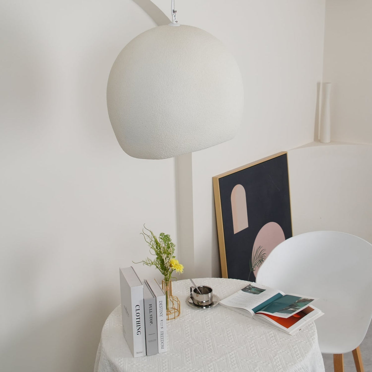Reloza lámpara colgante moderna minimalista de resina