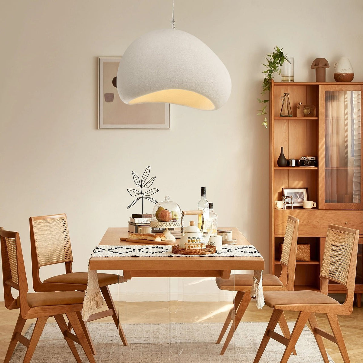 Reloza lámpara colgante moderna minimalista de resina
