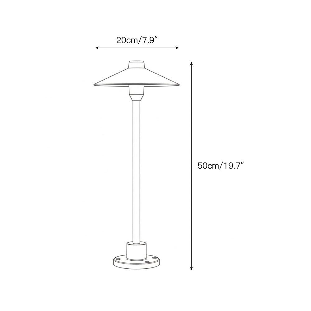 Kichler lámpara de mesa exterior