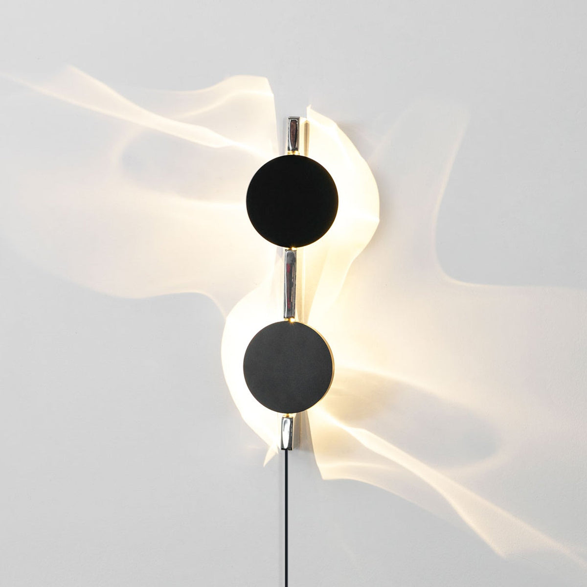 Kinetic aplique de pared con enchufe enchufable