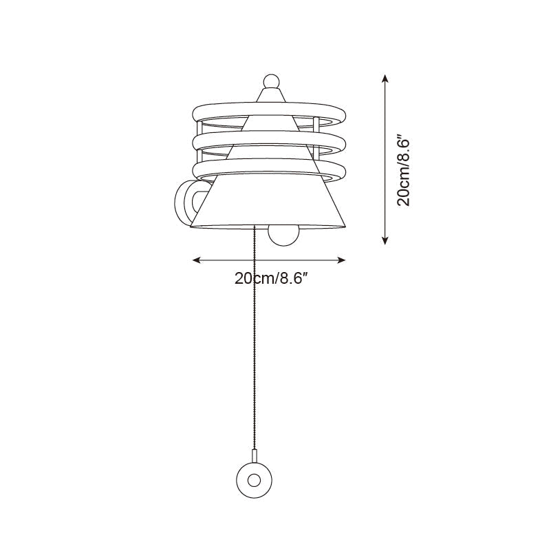 Kit aplique de pared