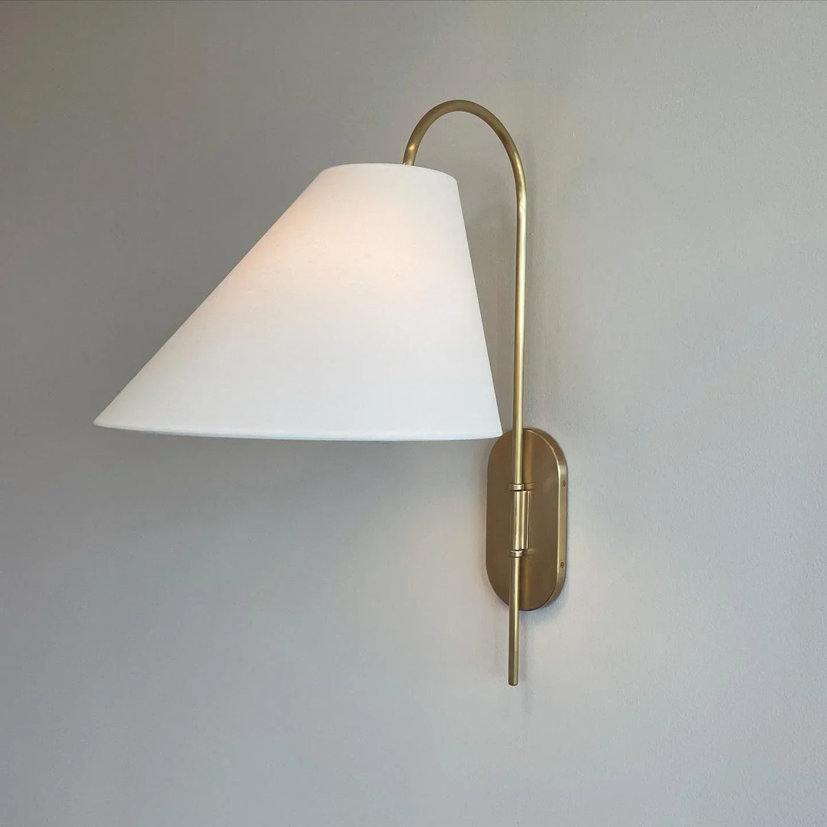 Cadence Vintage  Fabric Wall Lamp