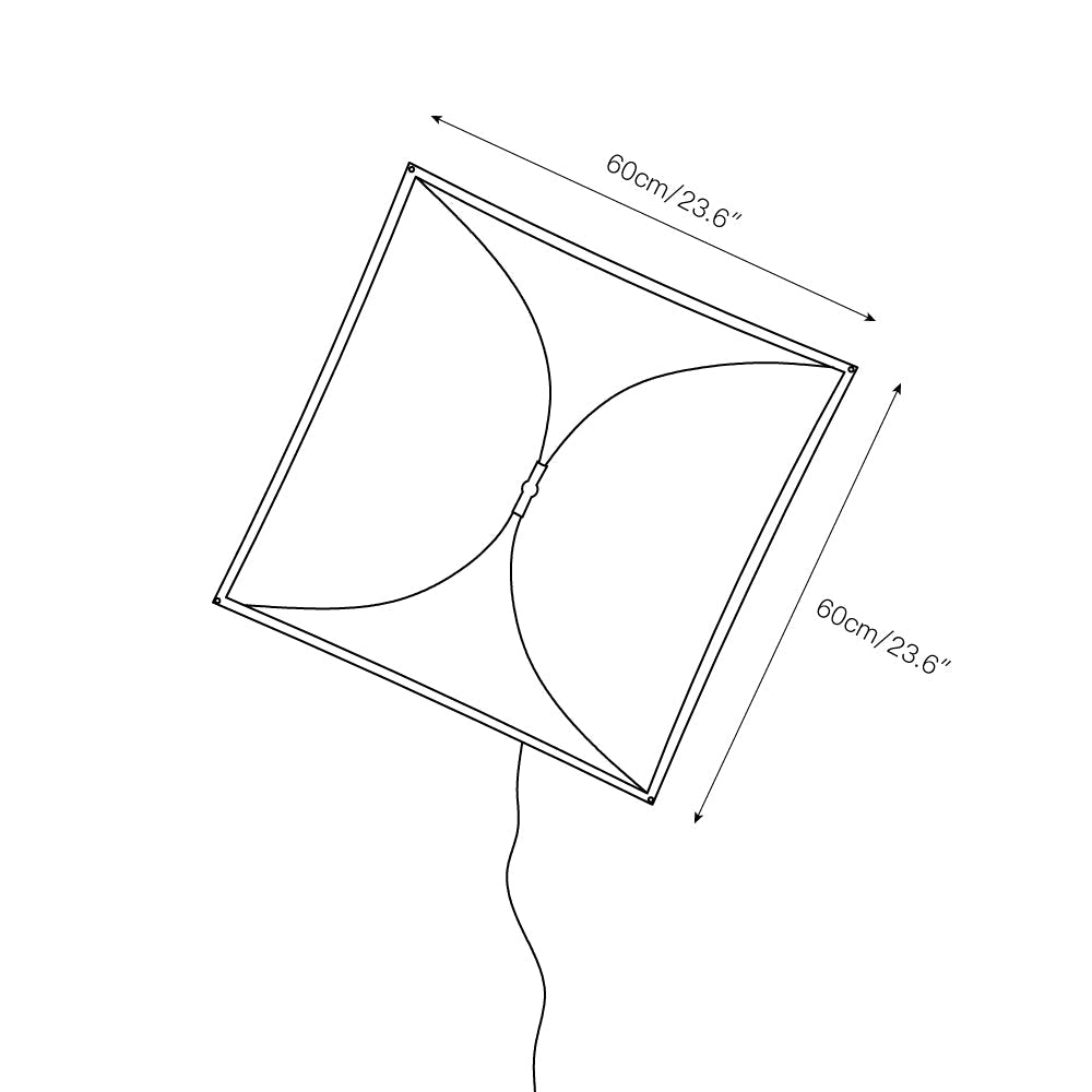 Evsoriel aplique de pared blanco