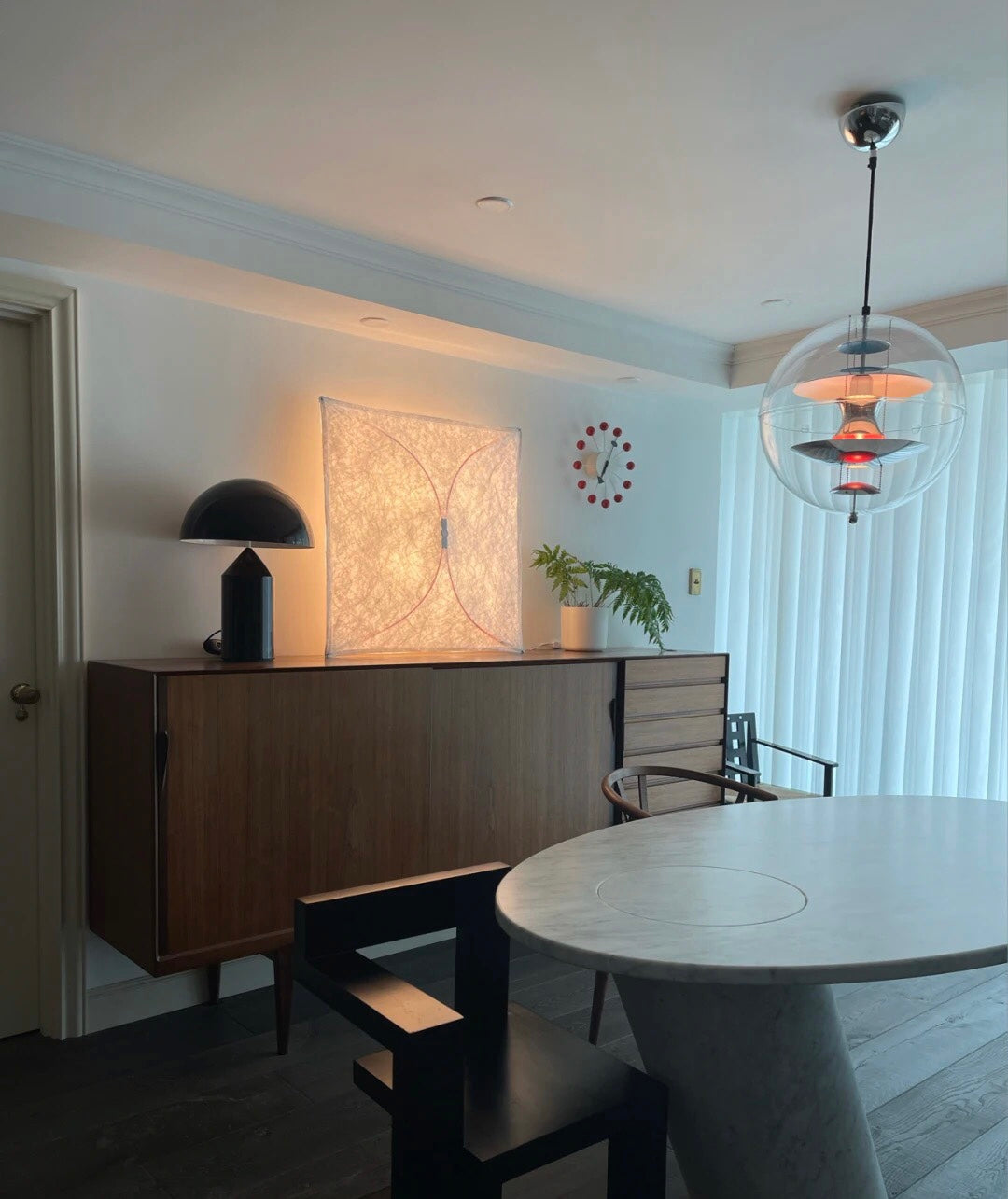 Evsoriel aplique de pared blanco