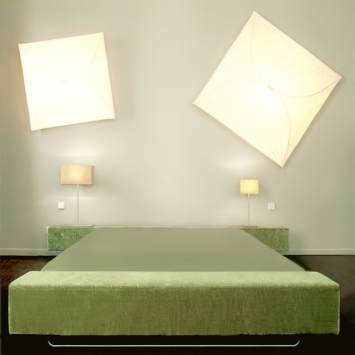 Evsoriel aplique de pared blanco