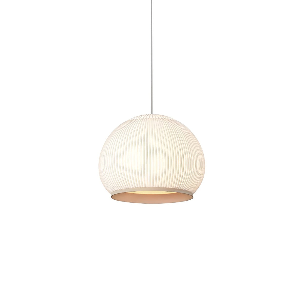 Lineiella lámpara colgante minimalista de tejido