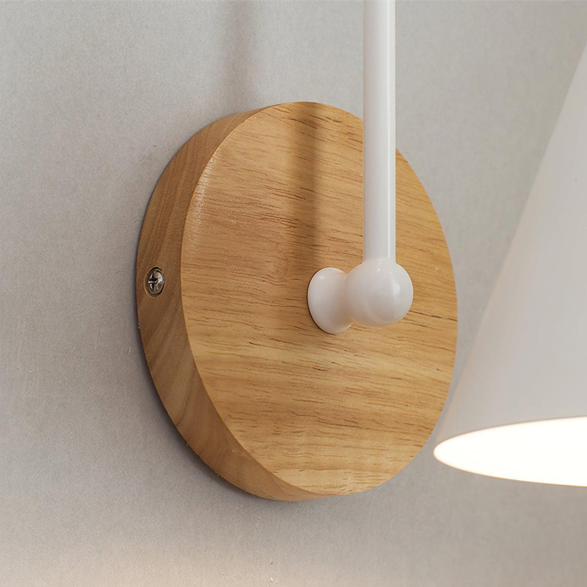 Rinorielle aplique de pared clásico único en madera
