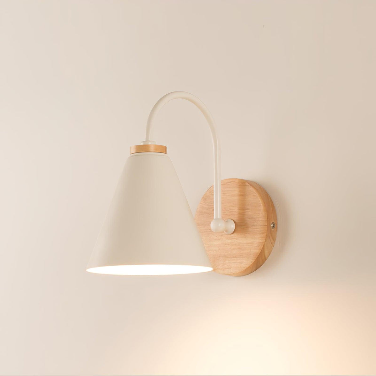 Rinorielle aplique de pared clásico único en madera